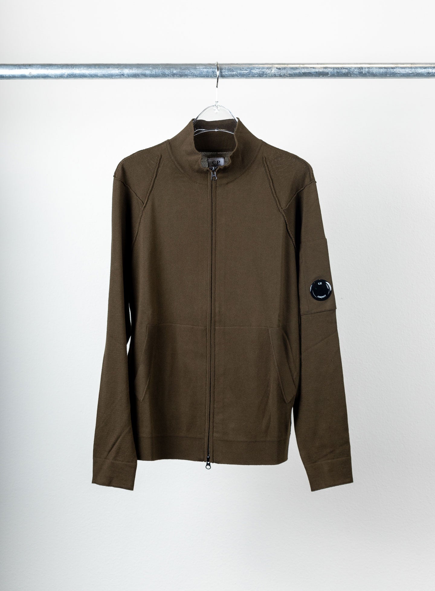 CP CPMPANY ZIPPER CARDIGAN