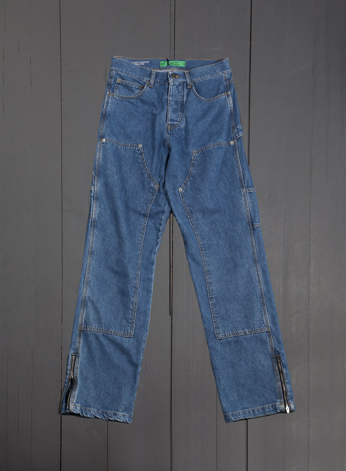 GARMENT WORKSHOP DOUBLE KNEE DENIM