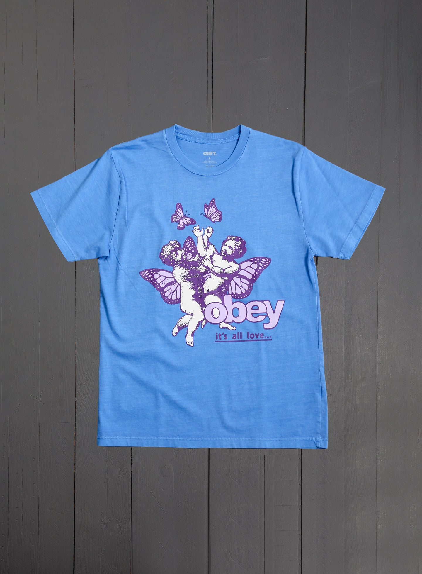 OBEY CHERUBS ITS ALL LOVE TSHIRT